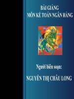 Tài liệu Báo cáo tài chính tại các ngân hàng thương mại docx