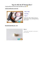 Tài liệu Kẹp tóc đầu lâu dễ thương lắm í! docx