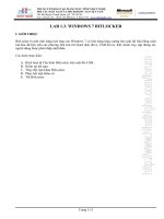 Tài liệu LAB 1.3. WINDOWS 7 BITLOCKER docx