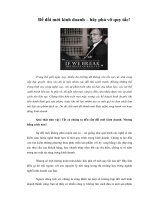 Tài liệu Để đổi mới kinh doanh – hãy phá vỡ quy tắc! ppt