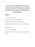 Tài liệu Thủ tục cho ý kiến chấp thuận mở bến thuỷ nội địa thuộc đường thuỷ nội địa địa phương, đường thuỷ nội địa chuyên dùng nối với đường thuỷ nội địa địa phương. doc