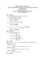 Tài liệu Đề thi Trung Học Cơ Sở Casio 2006 docx