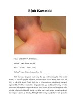 Tài liệu Bệnh Kawasaki docx