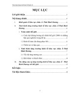 Tieu luan quan he kinh te quoc te 