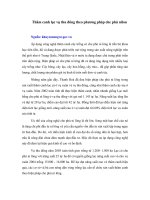 Tài liệu Thâm canh lạc vụ thu đông theo phương pháp che phủ nilon doc