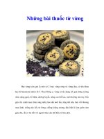 Tài liệu Những bài thuốc từ vừng pptx