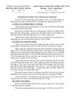 Gián án kế hoạch tháng 2