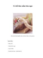 Tài liệu Cá hố kho nấm bào ngư doc