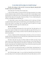 Tài liệu Có nên đánh thuế thu nhập trên cổ phiếu thưởng? ppt