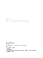 Tài liệu MỘT SỐ PHƯƠNG ÁN THỰC HIỆN PHƯƠNG PHÁP ĐÀO TẠO docx