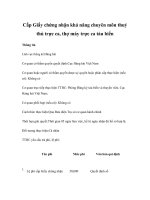 Tài liệu Cấp Giấy chứng nhận khả năng chuyên môn thuỷ thủ trực ca, thợ máy trực ca tàu biển pdf