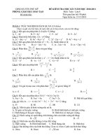 Bài giảng Toán 8-HKI-2010/2011