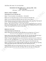 Tài liệu Đề khảo sát HSG lần 3 (Toán lớp 5)