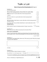 Tài liệu Spoken english elementary handbook part 3 pptx