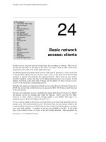 Tài liệu Chapter-24-Basic network access-clients docx