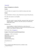 Tài liệu Finding Rows in a DataView doc