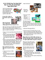 Tài liệu BỆNH UNG THƯ RUỘT GIÀ pdf