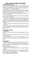 Tài liệu PHÁP LUẬT XÃ HỘI CHỦ NGHĨA pdf