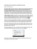 Tài liệu Khởi động nhanh chương trình chỉ bằng một nút chuột doc