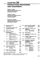 Tài liệu PRODUCTION PROCESSES AND EQUIPMENT P1 pdf