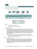 Tài liệu Lab 1.2.5 Verifying RIP v2 Configuration pdf