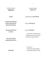 Tiểu thuyết nguyễn công hoan trước cách mạng tháng tám, nhìn từ đặc trưng thể loại 