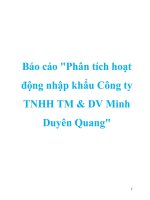 Tài liệu Báo cáo 