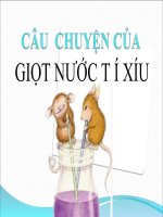 Tài liệu Giọt nước bé xíu