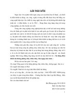 Tự động điều khiển hệ thống phòng cháy chữa cháy, báo ngập ,báo ma 