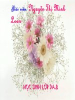 Bài giảng tra bai viet so 5