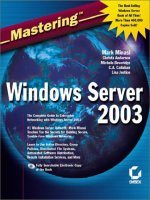 Tài liệu Sybex.-.Mastering.Windows.Server.2003 ppt