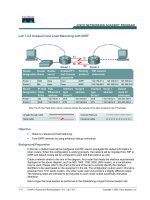 Tài liệu Lab 7.3.8 Unequal Cost Load Balancing with IGRP ppt