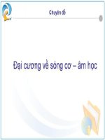 Tài liệu Đại cương về sóng âm docx