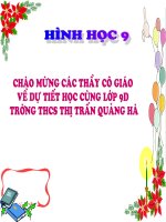 Gián án Góc tạo bơit tia tiếp tuyến cà dây cung