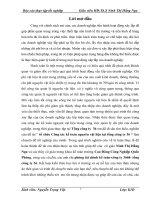 BCTT Đề tài “Tổ chức Công tác kế toán nguyên vật liệu tại tổng công ty 36 “