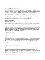 Tài liệu Understanding static Methods and Data ppt