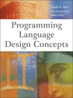 Tài liệu Programing Language Design Concepts pptx