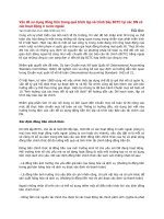 Tài liệu Vấn đề sử dụng đồng tiền trong quá trình lập và trình bày BCTC tại các DN c ppt