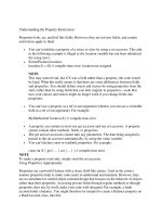 Tài liệu Understanding the Property Restrictions pptx