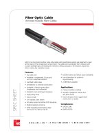 Tài liệu Fiber Optic Cable ppt