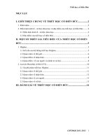 Tư tưởng triết học cổ điển đức 