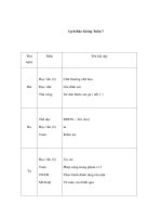 Tài liệu Gíao án tuần 7 doc