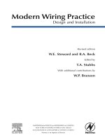 Modern Wiring Practice Design and Installation