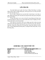 Tăng cường khai thác thị trường mỹ sau khi hiệp định thương mại song phương việt mỹ được kí kết 