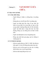 Tài liệu Đồ án thiết kế kho lạnh chế biến hải sản ở hải phòng, Chương 15 docx