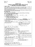 Tài liệu Giao an Dai 8 - Tuan 20 - 3 cot