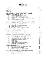 Đề tài nghiên cứu ba chế độ điều khiển onoff, pid, fuzzy và ứng dụng trong điều khiển mô hình lò nhiệt 