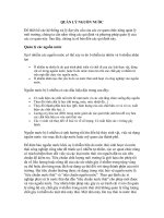 Tài liệu quản lý nguồn nước docx