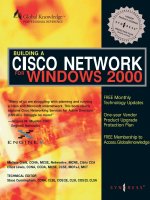 Tài liệu Building a Cisco Network for Windows 2000 P1 pdf