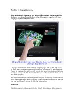 Tài liệu Tìm hiểu về công nghệ cảm ứng pdf